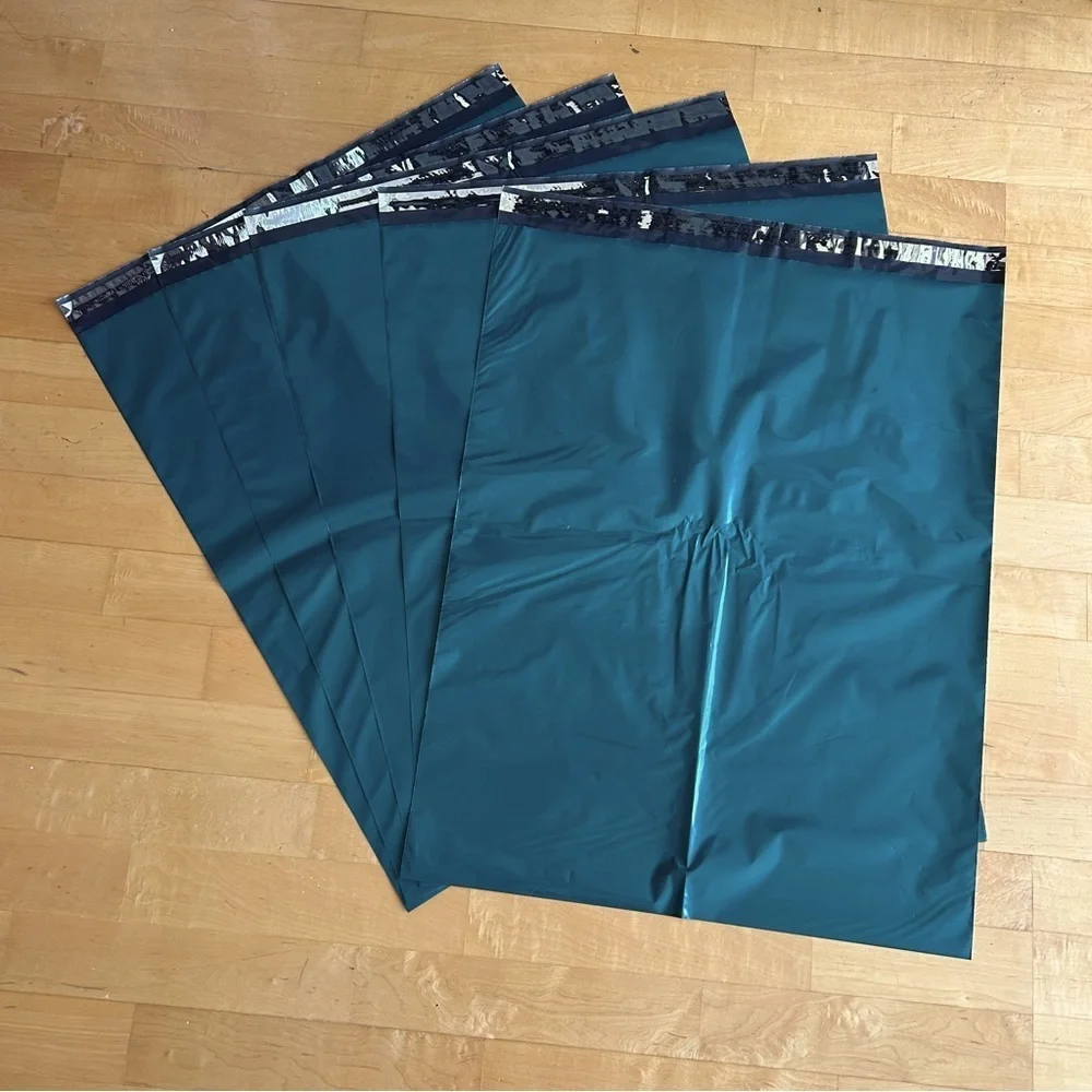 5 Count - 19x24 Polymailers (HUNTER GREEN, PLAIN)